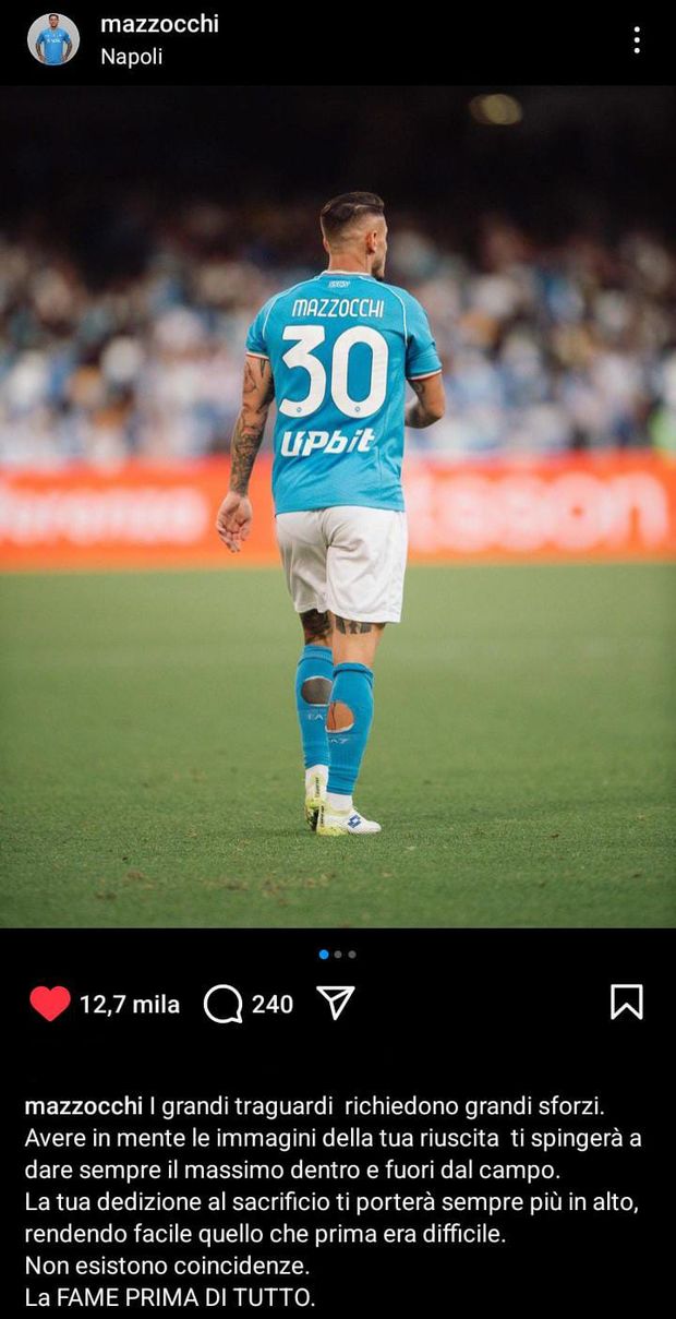 FOTO Mazzocchi pronto a voltare pagina: “I grandi traguardi richiedono grandi sforzi”- immagine 2