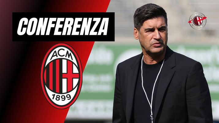 Conferenza Stampa Paulo Fonseca AC Milan amichevole Manchester City-Milan 2-3 Soccer Champions Tour 2024 USA