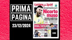 Prima pagina Corriere dello Sport: “Cardinale, frecciata all’Inter”