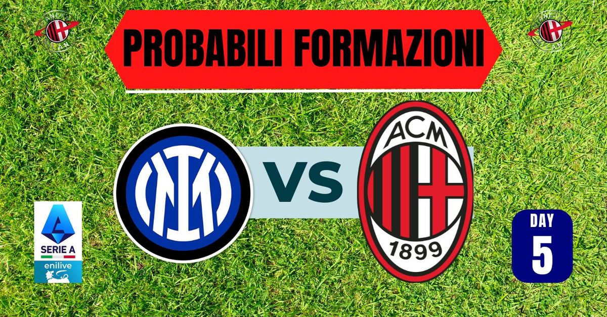 Derby Inter Milan, probabili formazioni LIVE: Fonseca cambia modulo e giocatori