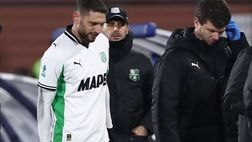 Sassuolo, Berardi k.o. a Como: infortunio muscolare che mette a rischio la sfida col Milan