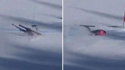 Video – La caduta di Brignone durante la gara in Val di Fassa