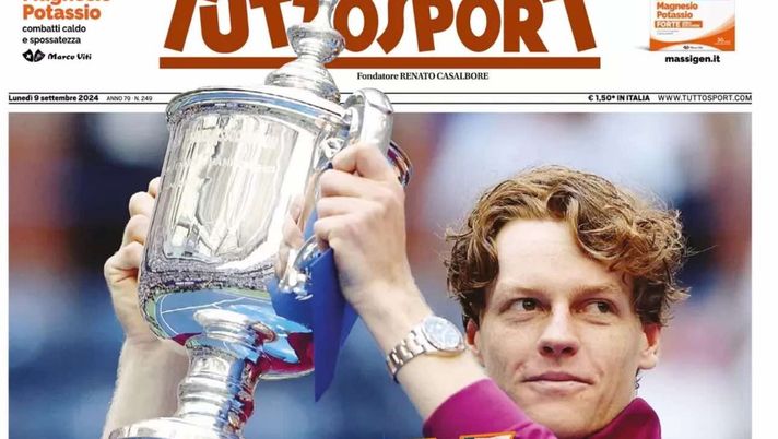 prima pagina tuttosport oggi