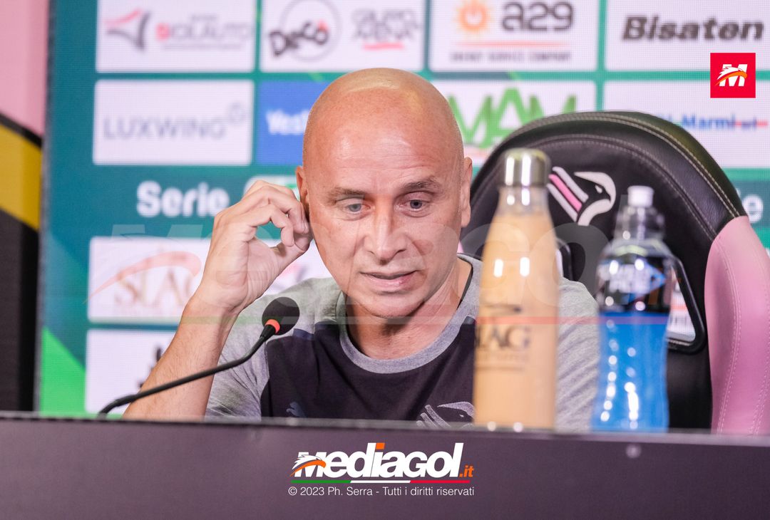 FOTO PALERMO, verso il Lecco: Eugenio Corini in conferenza stampa (GALLERY) - immagine 25
