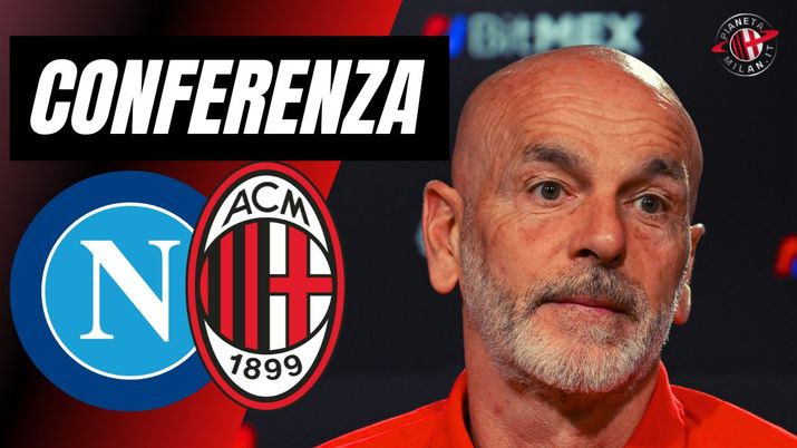 Napoli-Milan Serie A 2023-2024 conferenza stampa Pioli