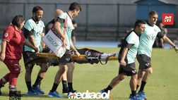 Bologna-Palermo, Gomes lascia il campo in barella: le sue condizioni