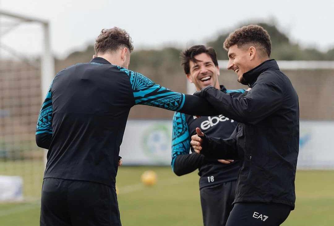 GALLERY La carica di Simeone: quanti sorrisi in allenamento insieme ai compagni- immagine 1