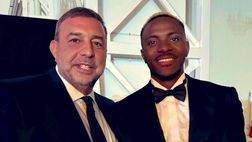 Osimhen, l’agente: “Complimenti! Un’annata incredibile conclusa con lo Scudetto”