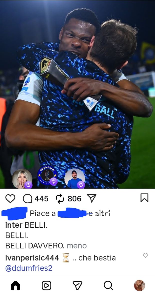 Como-Inter, Dumfries migliore in campo. Perisic lo tagga e fa il conto alla rovescia- immagine 2