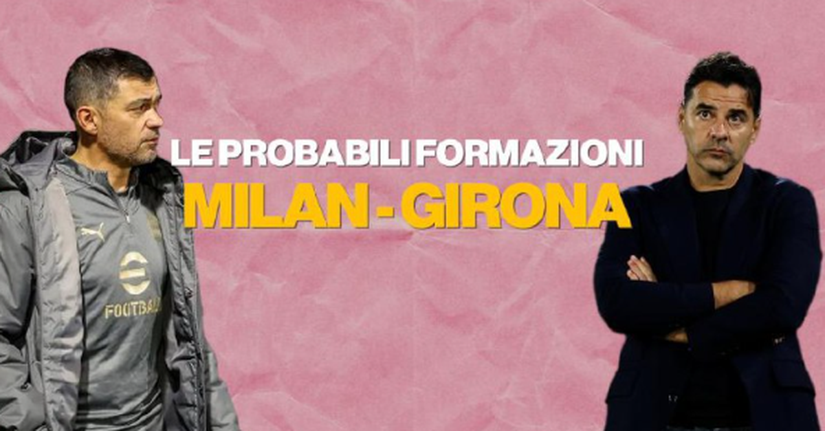 Milan Girona, probabili formazioni: Conceicao recupera un attaccante | VIDEO