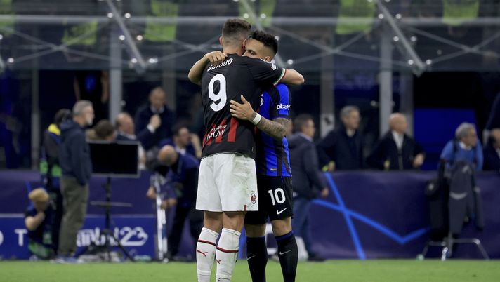 Giroud Lautaro Martínez derby Inter-Milan 1-0 Champions League 2022-2023