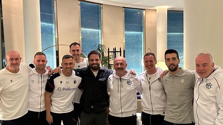 FOTO – Chi si rivede! Bonaventura ritrova Italiano in Arabia: “Il numero uno” Bonaventura e Italiano