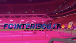 VIDEO FCIN1908 / Verso Ajax-Inter: spettacolare gioco di luci alla Johan Cruijff Arena