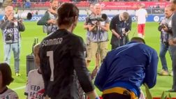 VIDEO / Monza-Inter, la gioia del figlio di Danilo D’Ambrosio: “Con il suo Lauti”