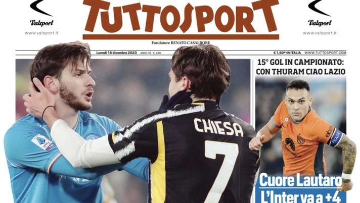 prima pagina tuttosport