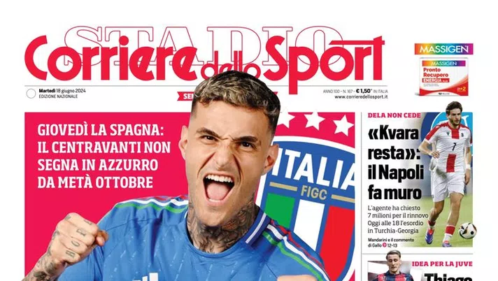 EDICOLA / CdS: Italia, il Toro è Scamacca. Empoli, ecco d’Aversa. Si punta Esposito - immagine 1