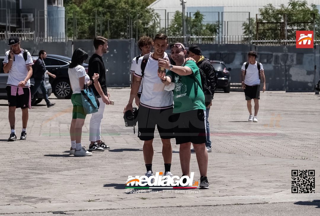 FOTO Palermo, Brunori e compagni in partenza per Chiavari: la gallery - immagine 29