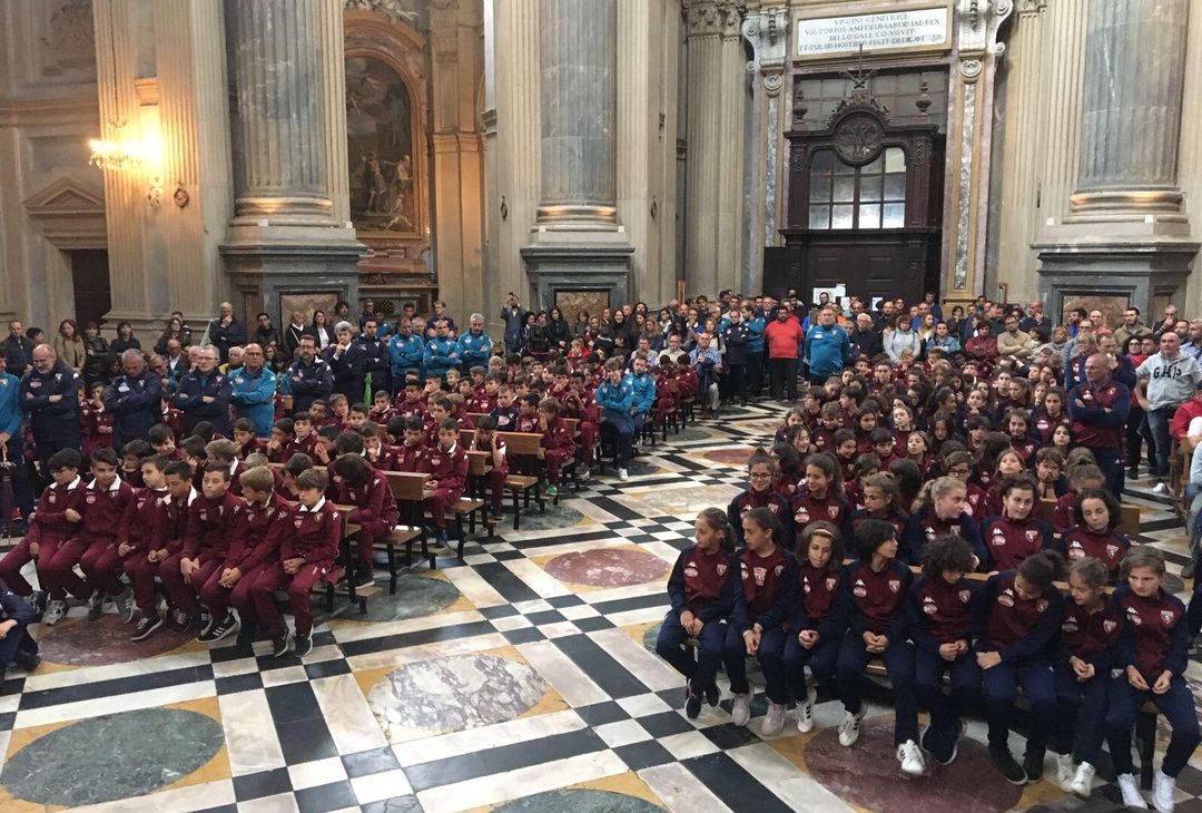 Fotogallery – Le giovanili granata a Superga per la messa di fine stagione - immagine 10