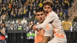 La Roma delude anche in Belgio. Non basta un guizzo di Mancini