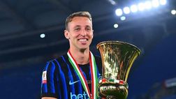 Frattesi festeggia la Coppa Italia con un messaggio che sa di addio: “Conta il percorso. Grazie”