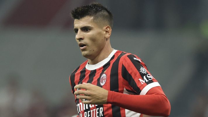 Álvaro Morata AC Milan Milan-Torino 2-2 Serie A 2024-2025