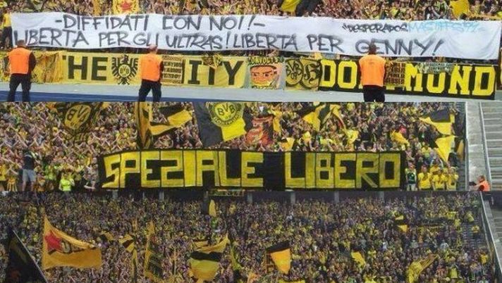 Il Borussia sta con Speziale e Genny ‘a carogna - immagine 1