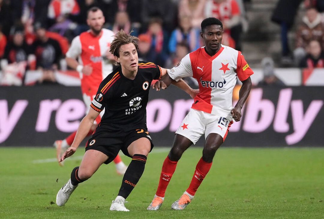 Slavia Praga-Roma 2-0 – FOTO GALLERY - immagine 41