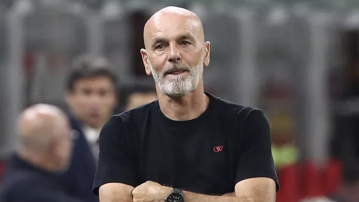 Stefano Pioli AC Milan Milan-Salernitana 3-3 Serie A 2023-2024