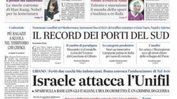 PRIMA PAGINA IL MATTINO OGGI: “Italia double face!”