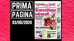 Prima pagina Corriere dello Sport: Thiago Motta apre al Bologna