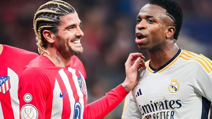 Il derby in un attimo: Vinicius “Io gioco nel Real, tu?”, De Paul “Io ho vinto il Mondiale”… - immagine 1