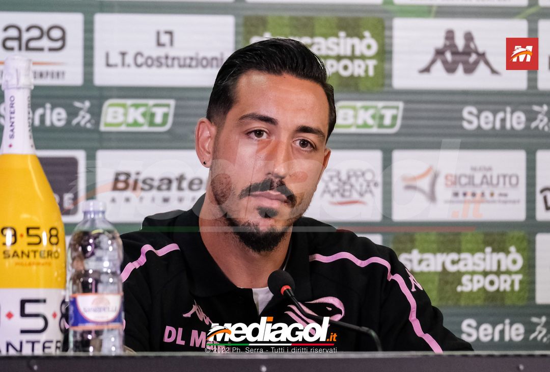 FOTO PALERMO, Francesco Di Mariano presentato in conferenza stampa (Gallery) - immagine 26