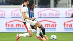 Lookman trova il primo gol stagionale: Atalanta-Milan finisce 1-1