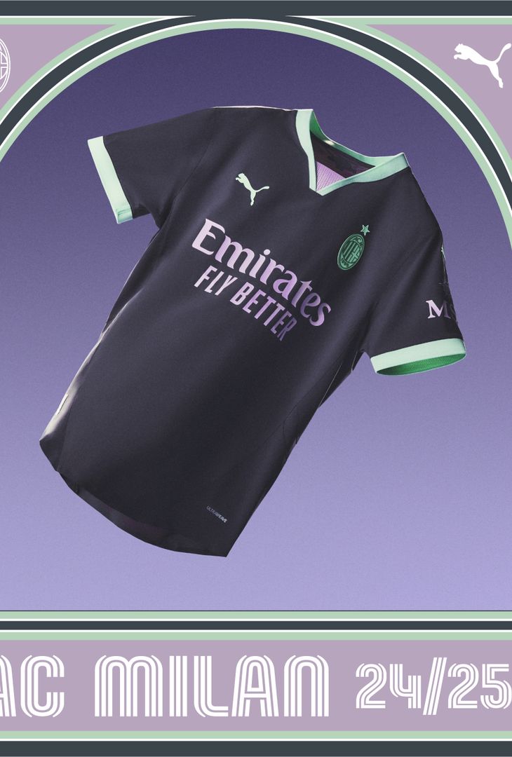 Nuova terza maglia AC Milan 2024-2025 PUMA