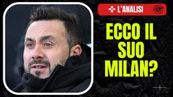 Allenatore Milan, come potrebbe giocare De Zerbi? E sul mercato…