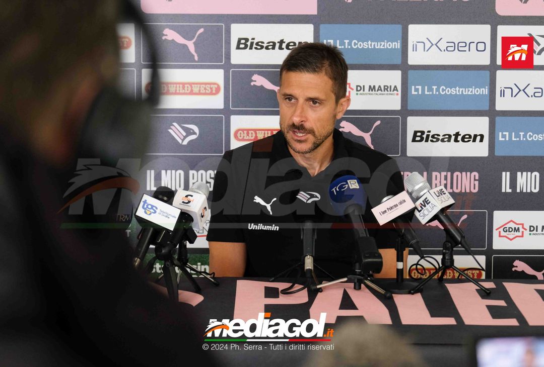 FOTO PALERMO, Mister Dionisi in conferenza stampa (Gallery) - immagine 16