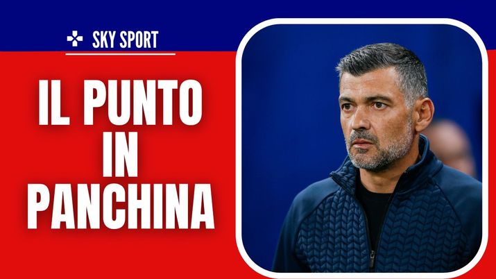 Panchina Milan - Sergio Conceicao