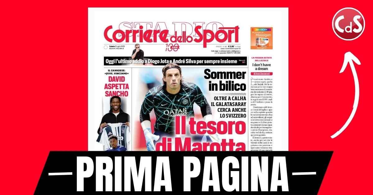 prima pagina corriere dello sport allegri disegna il nuovo milan