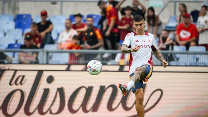 Getty Images Roma, Mancini entra in campo con le cuffie antirumore: ecco il motivo - immagine 1