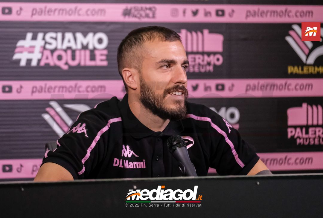 FOTO RITIRO PALERMO, la conferenza stampa di Nicola Valente (Gallery) - immagine 30