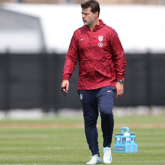 Il ct Pochettino (Foto tratta da profilo X @USMNT)  stati-uniti-ct-pochettino-pulisic-messi-podcast-nazionali-usa