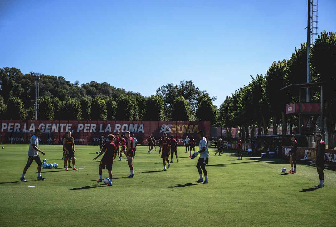 Trigoria, l’allenamento a tre giorni dal derby – FOTO GALLERY - immagine 3