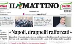 LA PRIMA PAGINA IL MATTINO: “Napoli in ritiro a testa bassa”