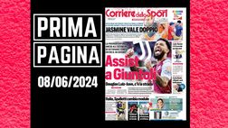 Prima pagina Corriere dello Sport: “Douglas Luiz-Juve, c’è la strada”