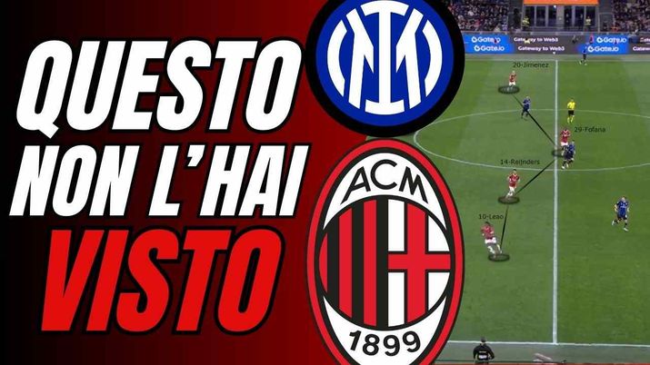 Il capolavoro di Conceicao: ecco come il Milan ha dominato il Derby!