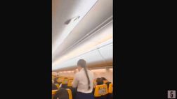 VIDEO / Incredibile in aereo: “Diteci il risultato del Napoli!”