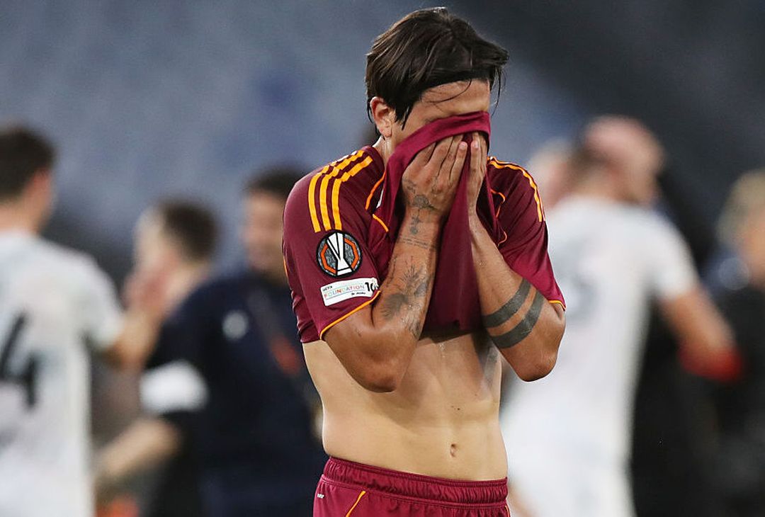 Roma-Viktoria Plzen 1-2 – FOTO GALLERY - immagine 59