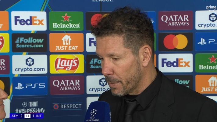 Simeone: “Inter squadra più forte della Champions, non ho dubbi. Sapevamo che…” Simeone: “Inter squadra più forte della Champions, non ho dubbi. Sapevamo che…” - immagine 1