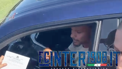 VIDEO FCIN1908 / Inter, l’arrivo di Lazaro ad Appiano: l’esterno torna dal Torino