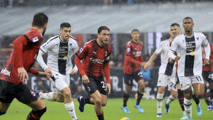 Davide Calabria AC Milan Milan-Udinese Serie A 2023-2024